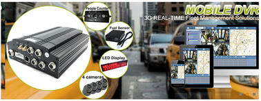 3G 車 SD デジタルのビデオ レコーダーのカメラ警報/4 は HDD MDVR を運びます