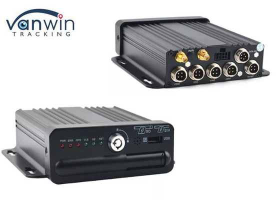 4つのチャネルSDカード移動式DVR 4G GPS WIFI 1080P小型移動式DVR