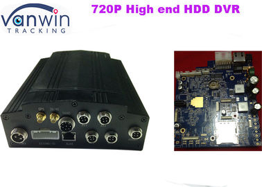AHD 720P HD移動式DVRの可聴周波ビデオ レコーダーが付いている3G GPS 4ch車のdvr
