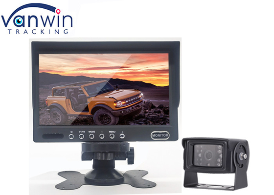 ダッシュのMdvrのカメラのためのバックアップ モニターのデジタルTFT LCD 2ビデオ入力の7インチ車