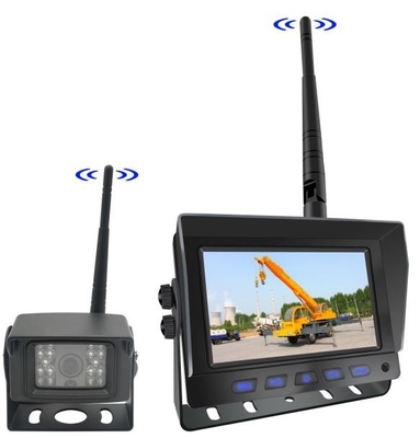 AHD デジタル無線カー バックアップカメラキット フォークリフト トラック バン 無線 TFT カーモニターシステム