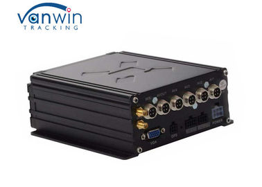 車の移動式追跡のための3G 4G 4チャネル1080P Wifi GPS Cctv車移動式DVR H265のビデオ フォーマット