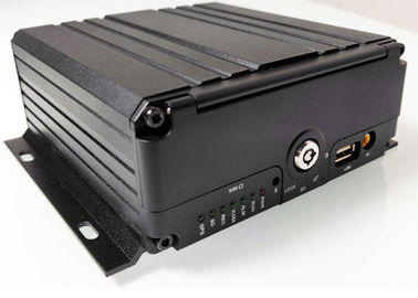 H265 1080P HDD/疲労警報のSSD SDカード4CH 4G WIFI移動式DVR、ADAS