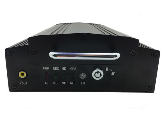 4トラック/タクシー/バスのためのGPS 4Gを記録するチャネル1080P HD移動式DVR CCTV MDVR 2TB HDD