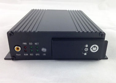 4 -チャネル SD カード HD 移動式 DVR GPS 追跡の実時間リモート・コントロール