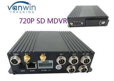 3Gリアルタイムのビデオを追跡するトラックのタクシー バスGPSのための1080P 4チャネル移動式DVR
