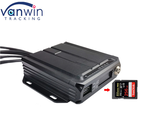 1080P HD 4ch SDカード モバイル HD DVR 4G GPS
