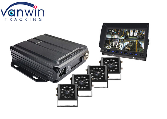 1080P HD 4ch SDカード モバイル HD DVR 4G GPS