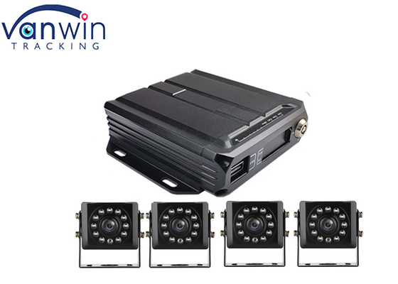 1080P HD 4ch SDカード モバイル HD DVR 4G GPS