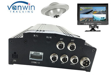 4CH HDD GPSの基本的なブラック ボックス車のデジタル ビデオ レコーダー、車移動式DVR SDのカード