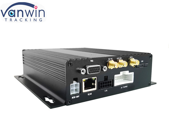 1080P AHD デュアル SD セキュリティ モバイル DVR 4Ch Gps 3g 4g バス用WiFi
