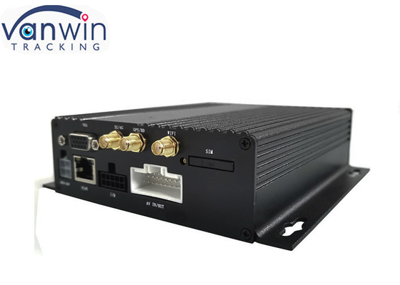 1080P AHD デュアル SD セキュリティ モバイル DVR 4Ch Gps 3g 4g バス用WiFi