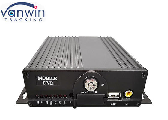 AHD 1080P 4G 双 SD カード 4ch GPS モバイル CCTV DVR