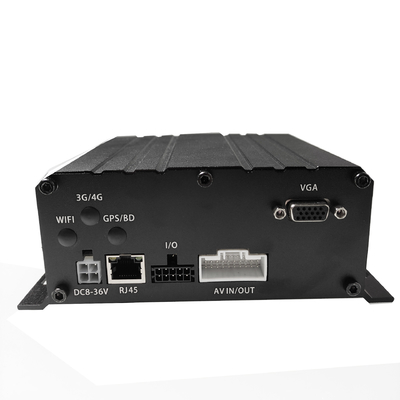 4G ライブビデオ 6CH HDD 車両 CCTV DVR GPS追跡装置