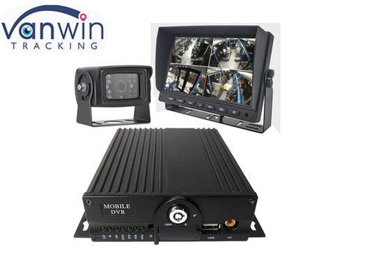 4G GPS WIFI CMSV6 デュアル SD カード 4 チャネル モバイル DVR