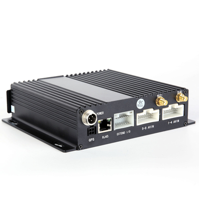 4G GPS デュアル SD 8チャンネルネットワーク 埋め込み DVR AHD 1080P 公共バス