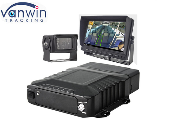 4ch Wifi GPS 車両燃料追跡 HD モバイル DVR 8V-36V 電源と高容量