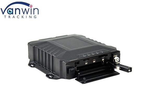 4ch Wifi GPS 車両燃料追跡 HD モバイル DVR 8V-36V 電源と高容量