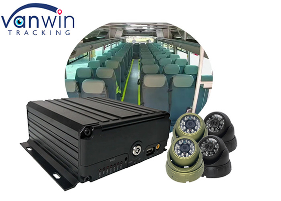 1080P MNVR GPS トラッキング 4チャンネルネットワーク 移動型DVR 車両車両管理