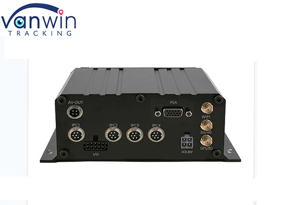 1080P MNVR GPS トラッキング 4チャンネルネットワーク 移動型DVR 車両車両管理