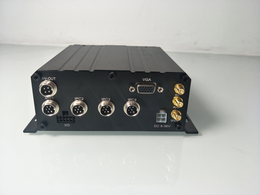 1080P MNVR GPS トラッキング 4チャンネルネットワーク 移動型DVR 車両車両管理