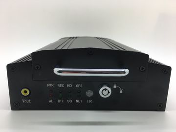 監視4チャネル移動式DVRのスクール バスのための2TBビデオ レコーダー システム