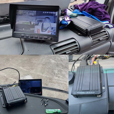 携帯 ミニ 4CH SD カード GPS トラック追跡付きのカーカメラレコーダー