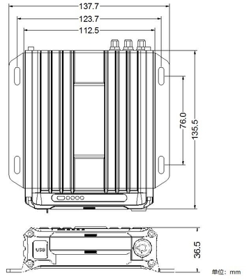 1080P GPS トラッキング 3G 4G WIFI フル AHD 4 8 12チャンネル 固体型モバイルDVR