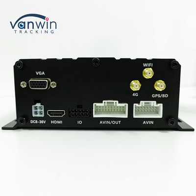 フルHD 8CH 1080P MDVR 4G 5G GPS WIFI 監視装置 自動車 バス タクシー デュアルハードドライブ