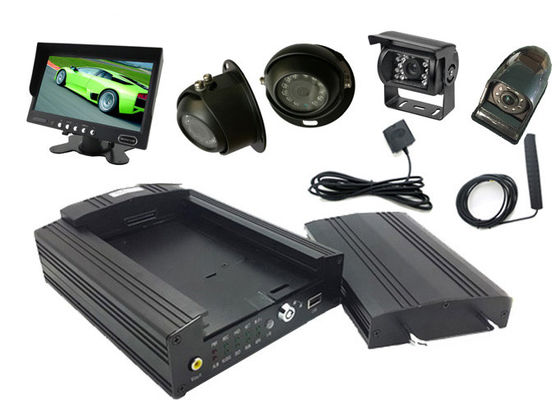 バスHD Canbusの移動式DVR 4G LTE GPS WIFI 4CH 1080P HDD/SSD RJ45のネットワーク ポート