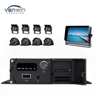 8CH 1080P H.265 HD GPS 車両 モバイル DVR レコーダー 12V 2.5A と 5V 2A 出力