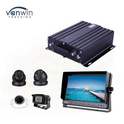 H.265 4CH HD 車両 モバイル DVR 1080P AI カーレコーダー アラーム入力 パルス速度入力