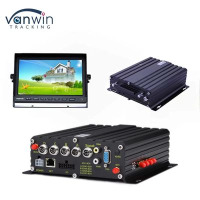 H.265 4CH HD 車両 モバイル DVR 1080P AI カーレコーダー アラーム入力 パルス速度入力