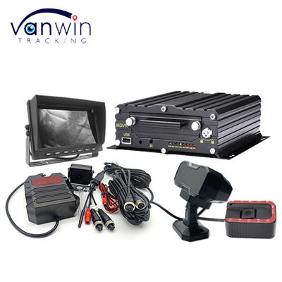 4CH 1080P SD MDVR リアルタイムモニタリングと追跡 4G AI ADAS DMS バス・トラック用モバイルDVR CCTVシステム