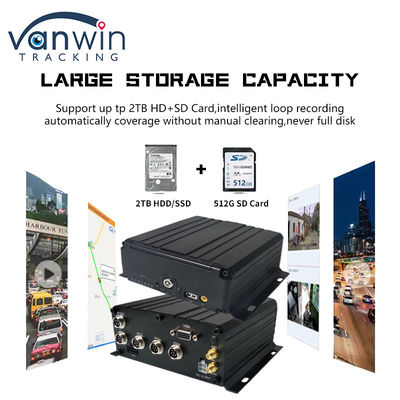 8チャンネル 1080P AHD モバイルDVR 車両 CCTV MDVR 2TB HDD トラック・タクシーバス用