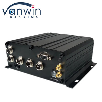 フルHD 1080P 8CH モバイル DVR SDカード 4G GPS H.265 CMSV6 バストラック DVR セキュリティシステム