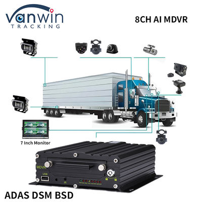 8CH CCTVレコーダー 自動車MDVR AI 安全早期警告システム モバイルDVR ADAS DMS BSD