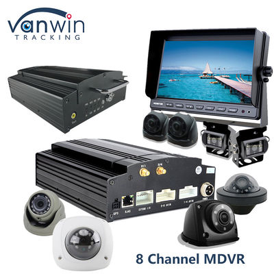 4G Wifi GPS MDVR カメラシステム 8CH バス トラック 車両用のモバイル デジタル ビデオ レコーダー