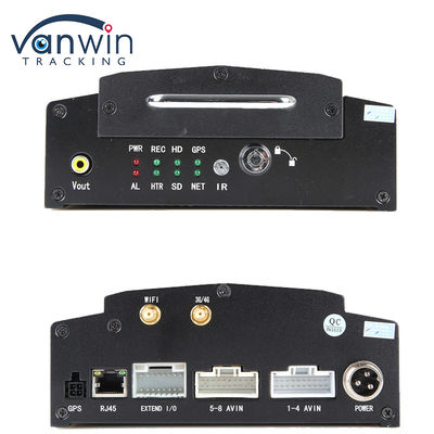 4G Wifi GPS MDVR カメラシステム 8CH バス トラック 車両用のモバイル デジタル ビデオ レコーダー