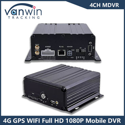 4CH GPS 4G WiFi モバイル DVR フルHD 1080P カーカメラ HDD Mdvr バス・バン トラック 車両
