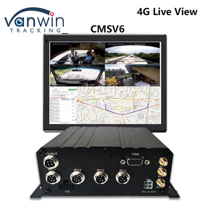 8CH AHD デュアル SD カード モバイル DVR システム 4G WIFI GPS MDVR ライブビュー
