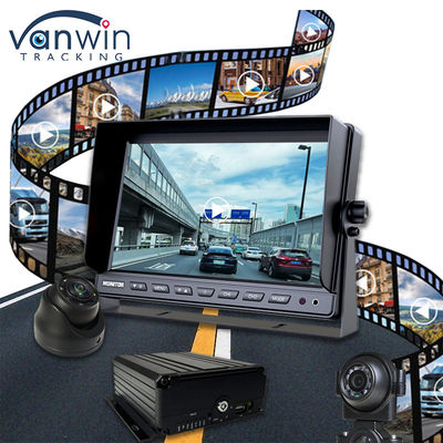9インチ AHD 1080P MDVR モニター 8チャンネル フルHD スプリットディスプレイ モニター 車両用
