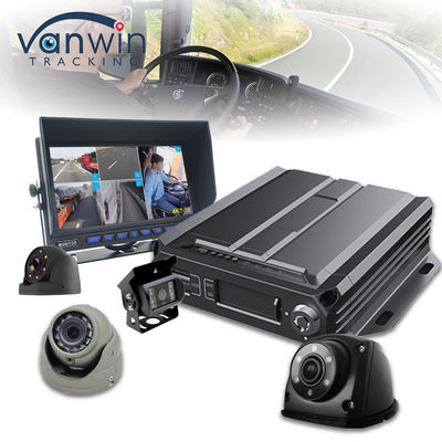 H.264 4CH HD 1080P モバイル DVR 4G GPS WIFI SD カード MINI MDVR 自動車ビデオモニタリング