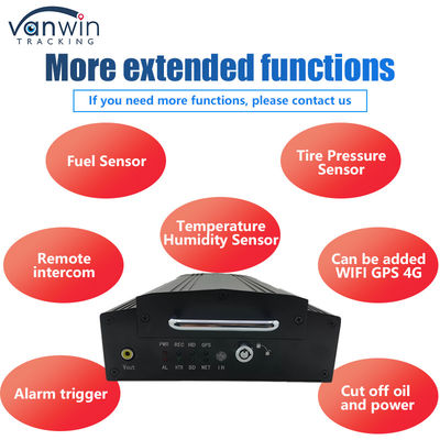 OEM 8CH HD 1080P HDD モバイル DVR 4G GPS WIFI MDVR フォトマネジメントシステム