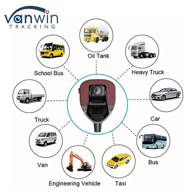 4G AI ADAS MDVR モニター付きの車両前面 ADAS カメラ