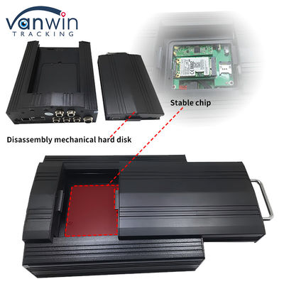 4CH 4G HDD モバイル DVR GPS WiFi ライブビデオ カー CCTV DVR トラック Cmsv6 システム