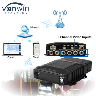 8チャンネル 4G Wifi 1080P HDD モバイル DVR 車両監視 AHD リアルタイムビュー Mdvr