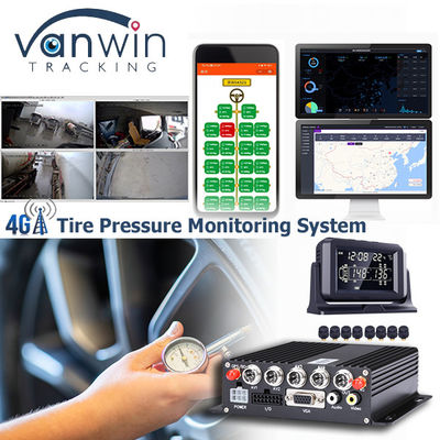 4CH 8CH SD Mdvr タイヤ圧力燃料モニタリング 運転記録機 車両追跡管理