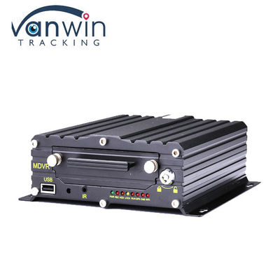 4チャネル モバイル DVR 4G GPS WIFI HDD 1080P AHD カード DVR シティバス トラック