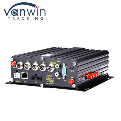 4チャネル モバイル DVR 4G GPS WIFI HDD 1080P AHD カード DVR シティバス トラック